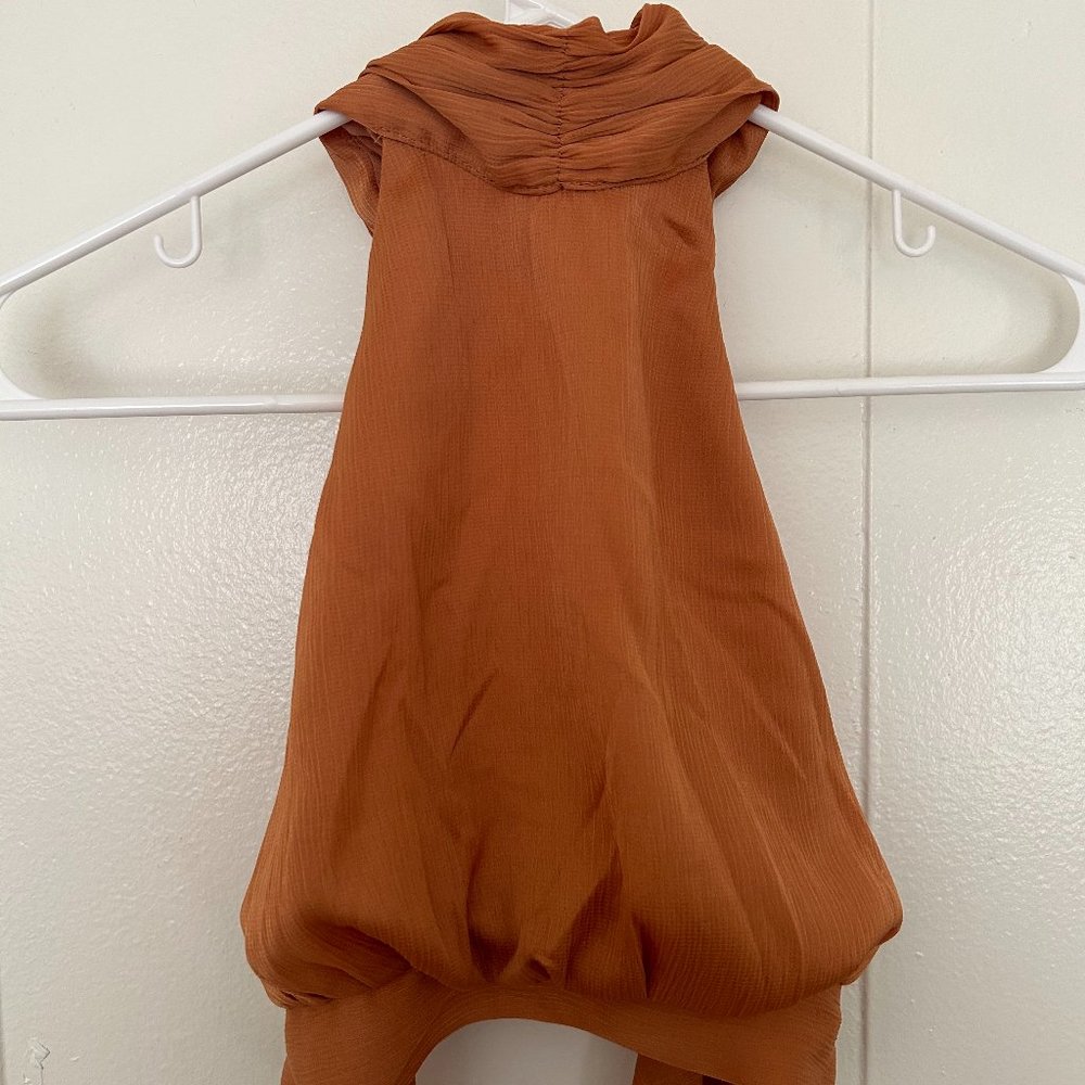 Paityn Top Orange Size 2 - Princess Polly